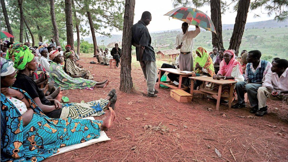 Rwanda's traditional gacaca courts dealt with hundreds of thousands of genocide suspects