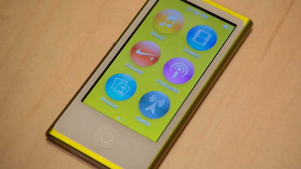 The cute seventh-generation iPod nano version