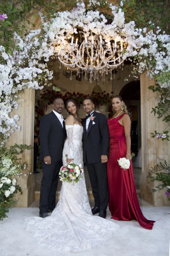 Bria Murphy, Eddie Murphy's daughter, marries her fiancé Xavier Michael.