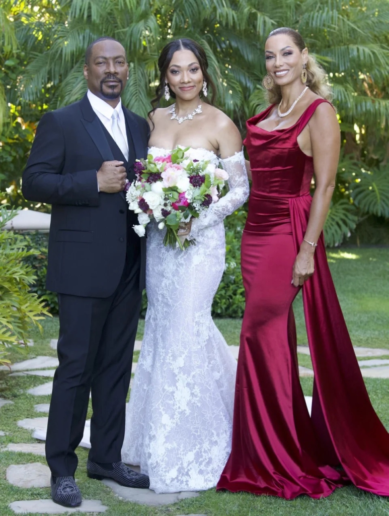 Bria Murphy, Eddie Murphy's daughter, marries her fiancé Xavier Michael.