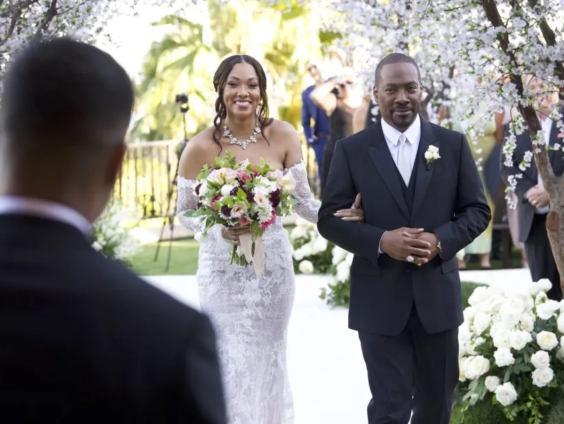 Bria Murphy, Eddie Murphy's daughter, marries her fiancé Xavier Michael.