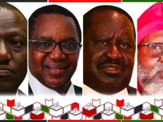 Kenyan presidential election results