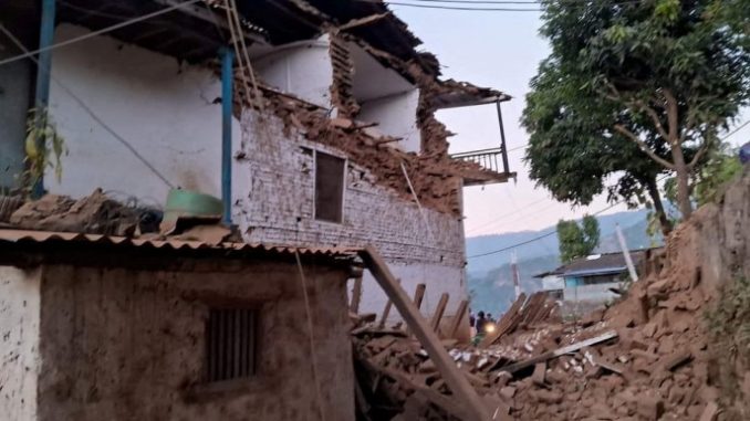 At least 128 people were killed and dozens injured in Nepal when a strong earthquake struck the western area of Jajarkot