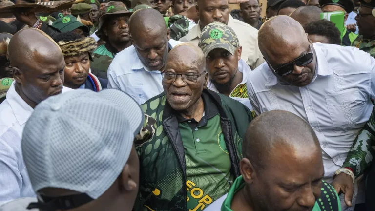 South Africa's Ex-President Zuma Disqualified from Election