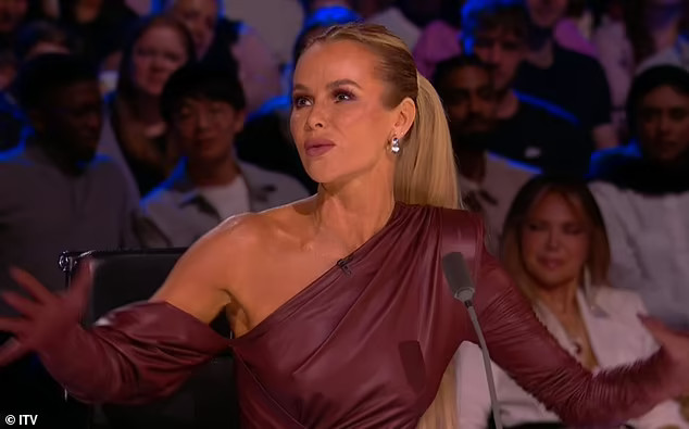Amanda Holden's Daring Dress Steals the Show at Britain's Got Talent Semi-Final