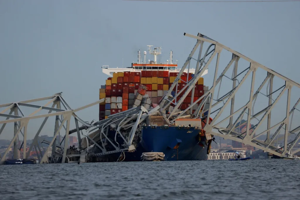 Container Ship Responsible for Baltimore Bridge Collapse Returns to Port
