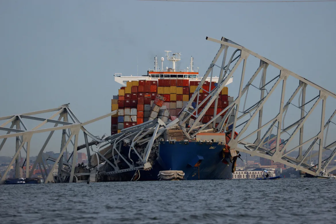Container Ship Responsible for Baltimore Bridge Collapse Returns to Port