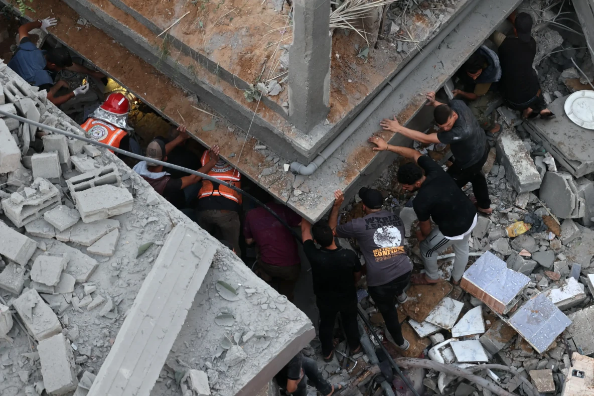 Death Rains from the Skies in Gaza