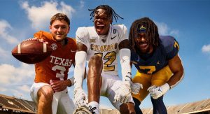 Travis Hunter, Quinn Ewers, and Donovan Edwards Feature on EA Sports College Football 25 Cover