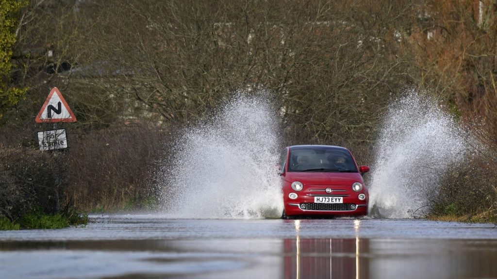 Heavy Rain Alert in UK: Amber Warning Issued for Northwest England and Northern Wales