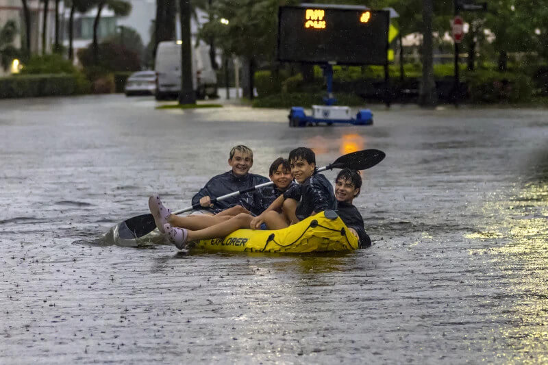 Florida Braces for More Heavy Rain after Rare Flash Flood Emergency