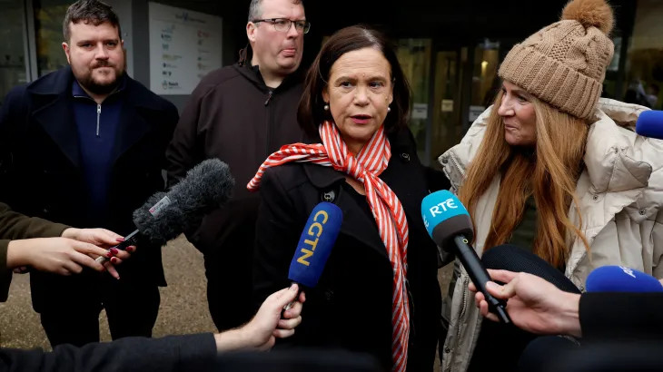 Vote counting under way in Ireland as exit poll shows tight three-way race