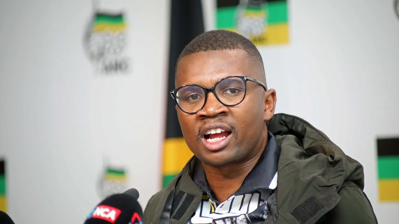 ANCYL President Collen Malatji is calling for unity against counter-revolutionaries in the ANC. Picture: Timothy Bernard / Independent Newspapers