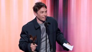 Sean Baker accepts the Best Director Award for 'Anora' onstage during the 2025 Film Independent Spirit Awards Getty Images